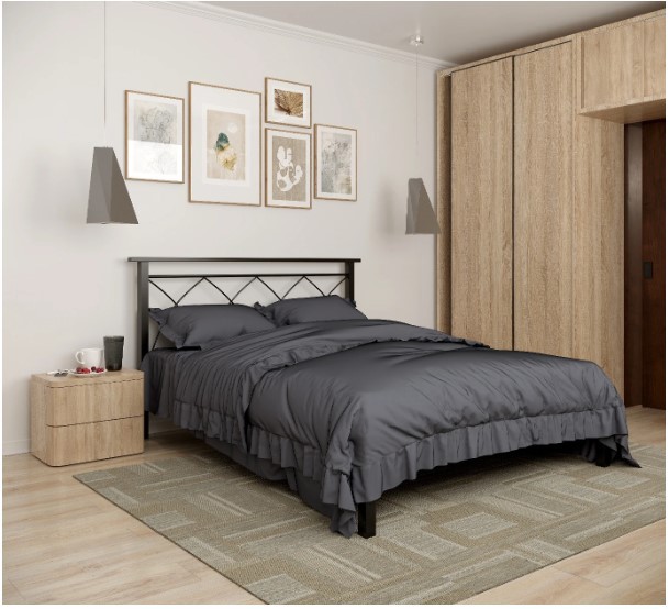 Как металлические кровати вписываются в разные стили интерьера