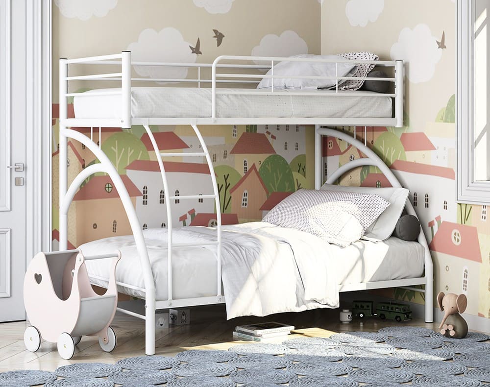 Двухъярусная кровать Виньола-2 белая