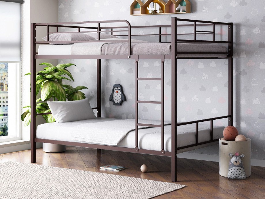 Двухъярусная кровать Севилья-2.03 (120) коричневая