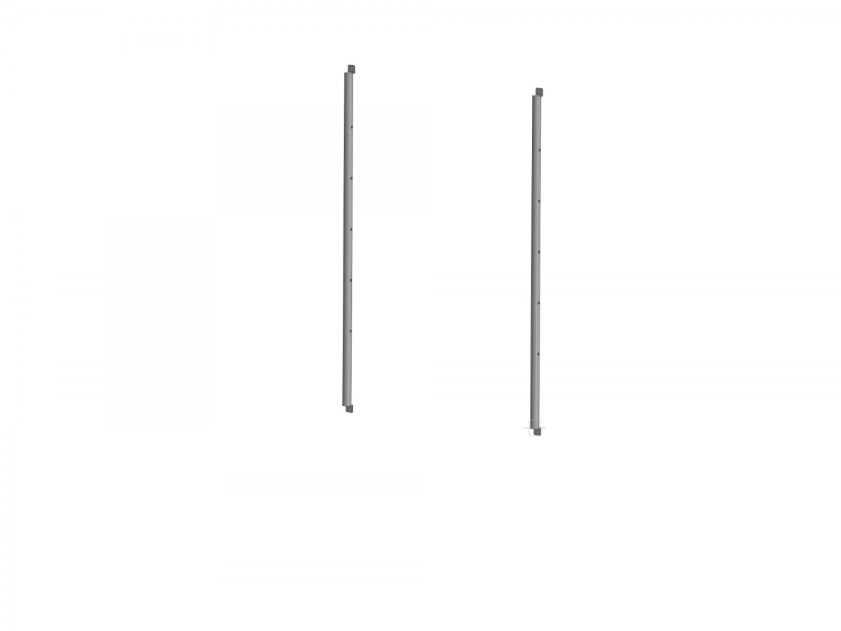 Рейлинг для крепления стола или полки "Хельга"