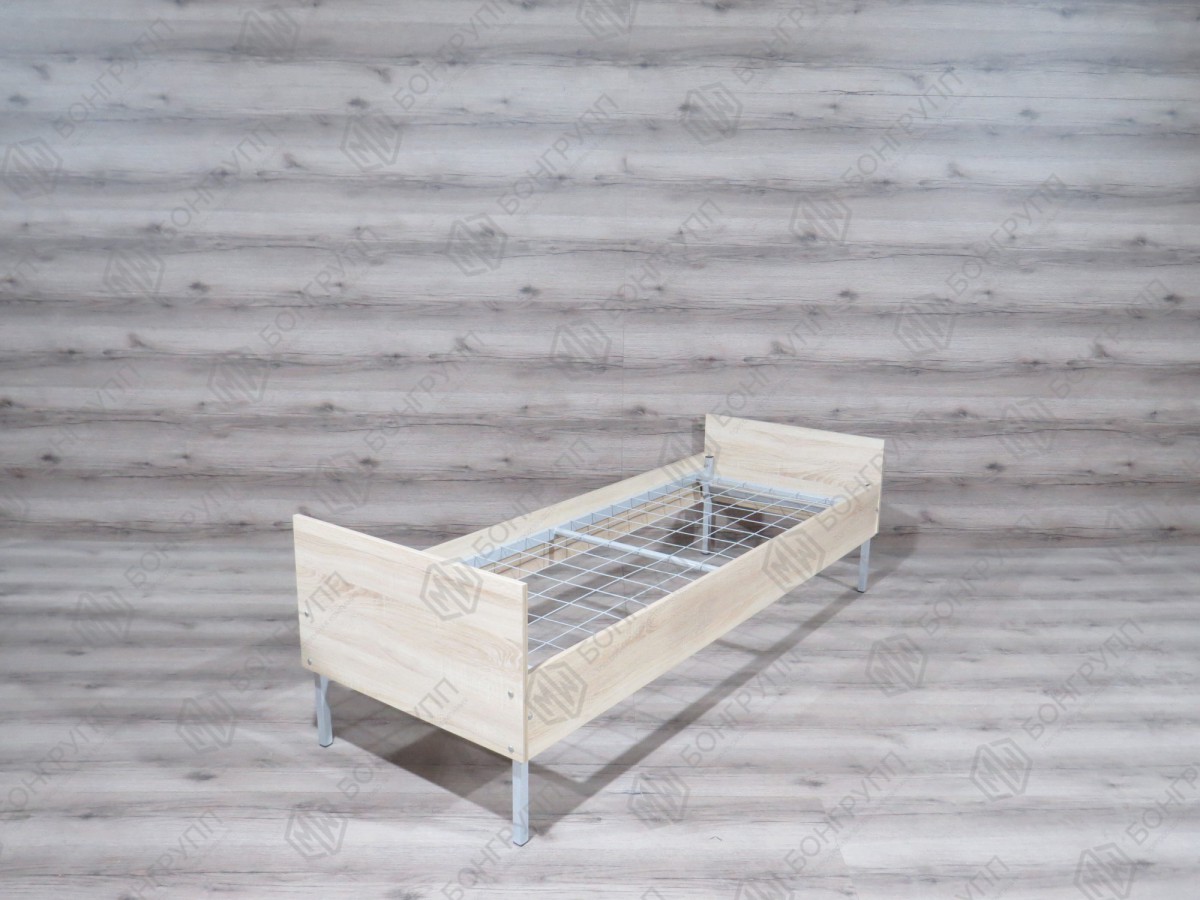 Кровать одноярусная металлическая Базис-1