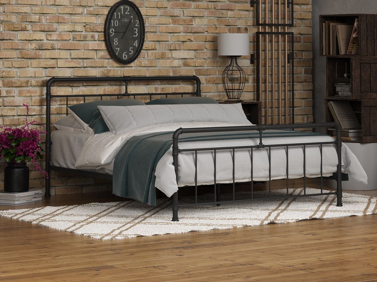 Двуспальная кровать Авила черная