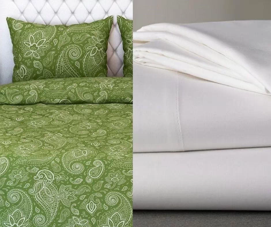 Постельное белье 1.5 спальный бязь цветная и отбеленная MW