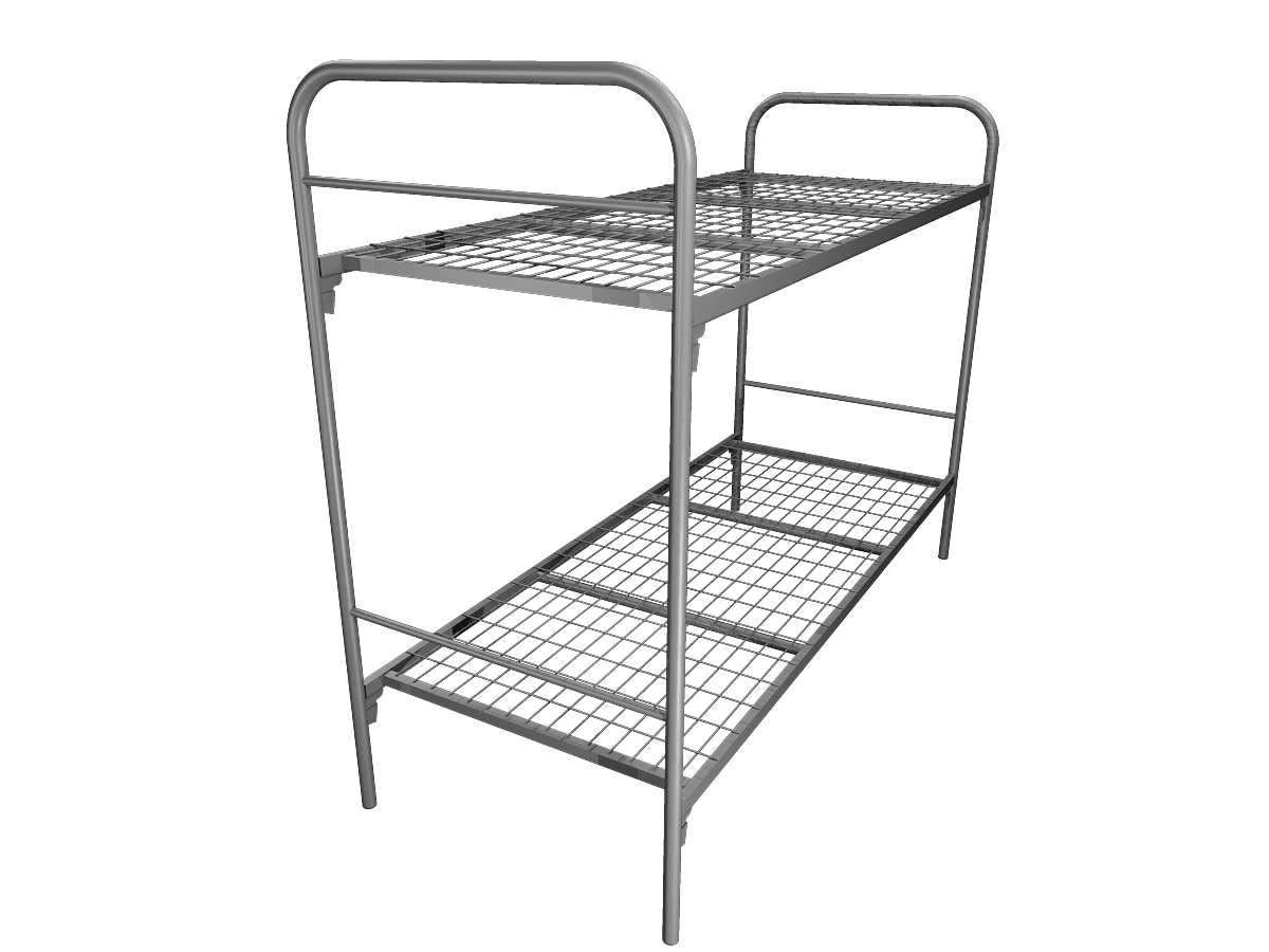 Кровать двухъярусная металлическая Этюд-2 (900)