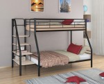 Двухъярусная кровать Толедо-1 черная